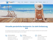 Tablet Screenshot of eassistentin.de